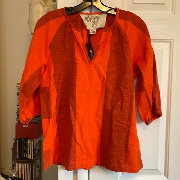 NWT Ace & Jig Mina Top in Tomato - Picture 1 of 7